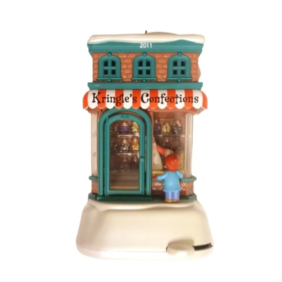 2011 Hallmark "Kringle's Confections" Kringleville Christmas Tree Ornament - Picture 5 of 5